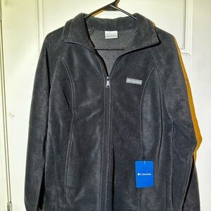 Columbia Black Full-Zip Fleece